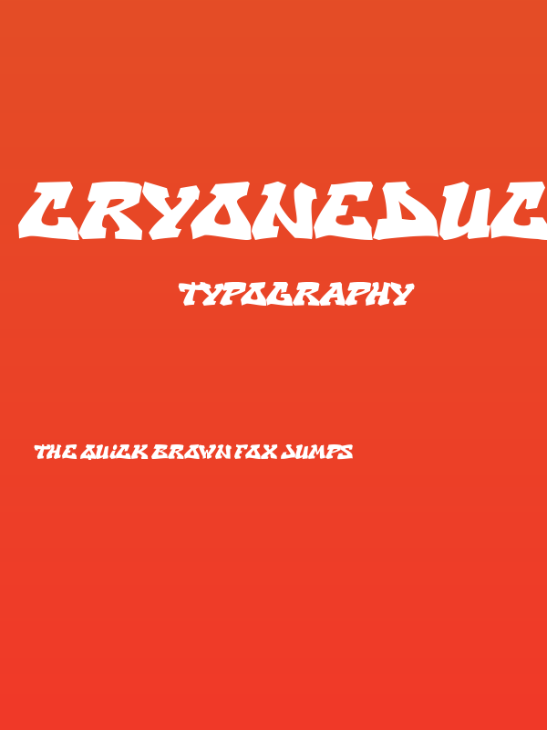 CryOneDUC Plain Poster