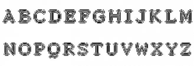 Cryeadn 字体 大写