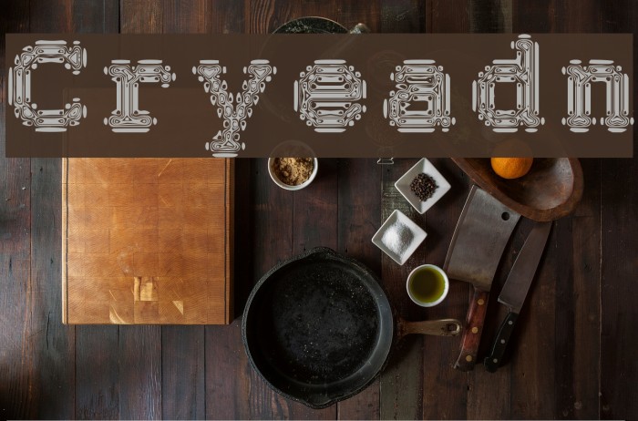 Cryeadn Font examples