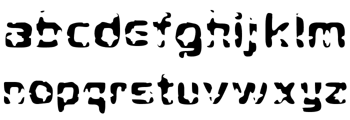 Crying Star Font LOWERCASE