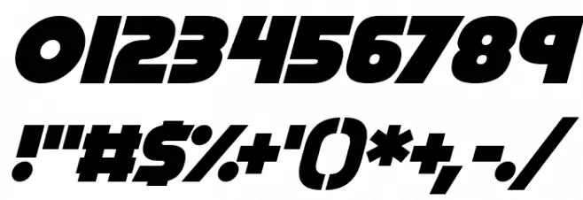 Cryogenix Italic خط محارف أخرى