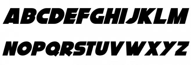 Cryogenix Italic Fuentes MAYÚSCULAS