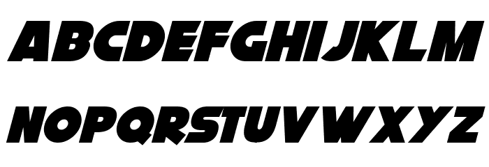 Cryogenix Italic Font LOWERCASE
