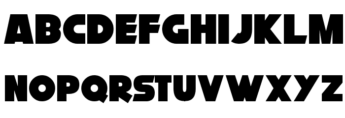 Cryogenix Font LOWERCASE