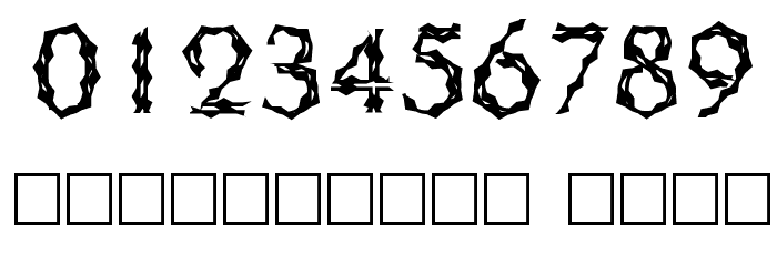CrypTiX Font OTHER CHARS
