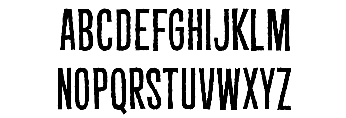 CryptCreep BB Font LOWERCASE