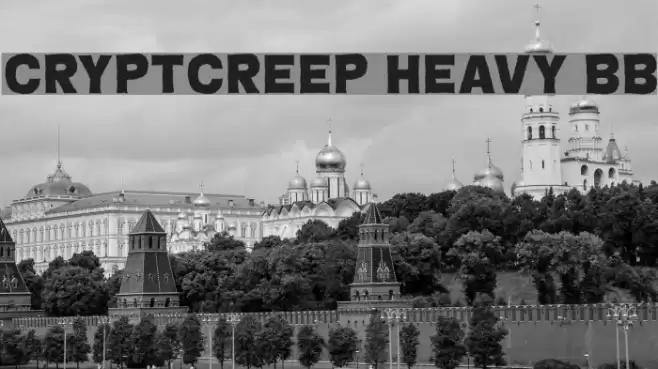 CryptCreep Heavy BB Font examples