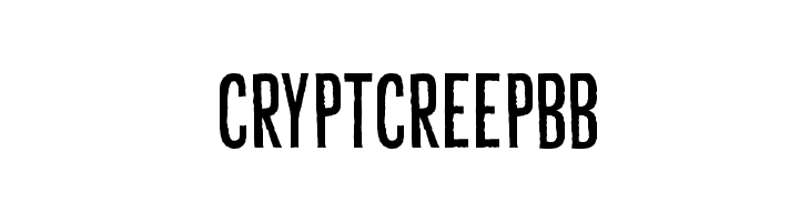 CryptCreepBB Font
