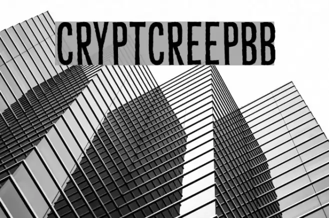 CryptCreepBB Font examples