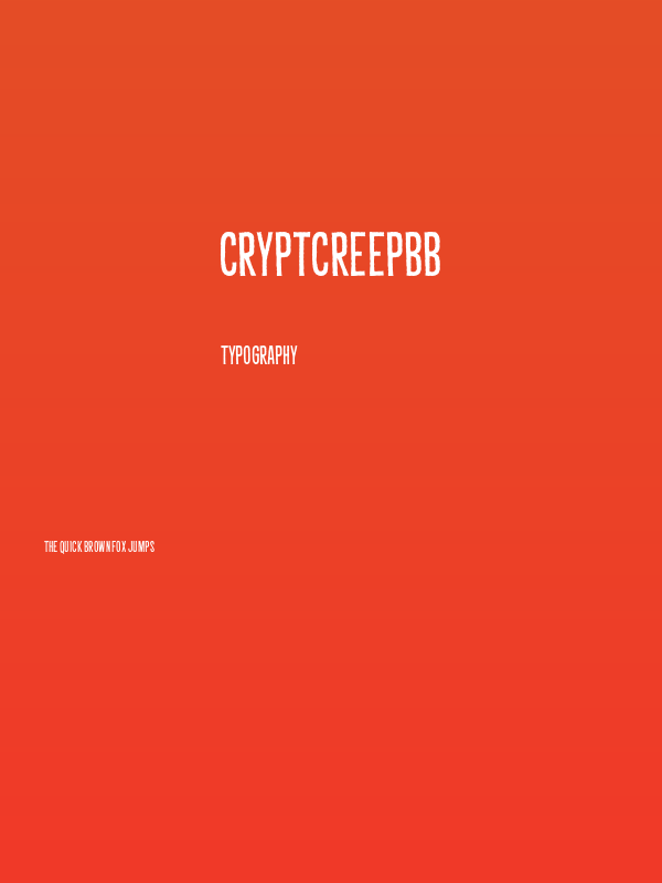 CryptCreepBB Poster