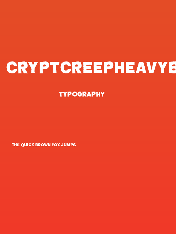 CryptCreepHeavyBB Poster