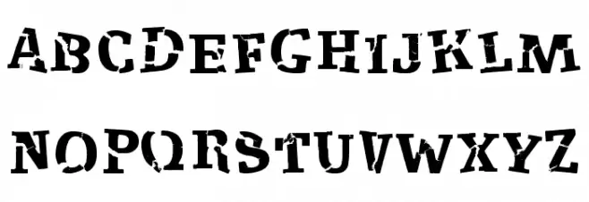 CryptoPrices Font Litere mari