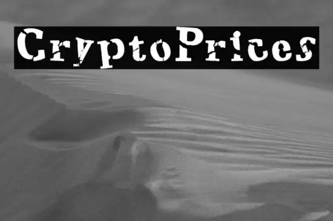 CryptoPrices Font examples