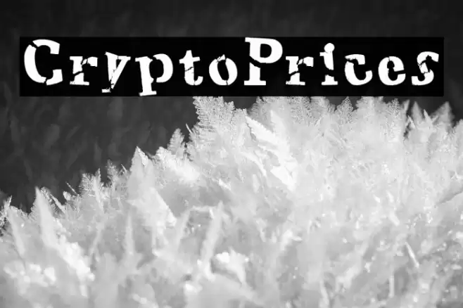 CryptoPrices Font examples