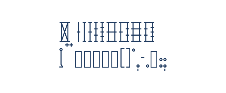 Crypto_Sans Other Characters