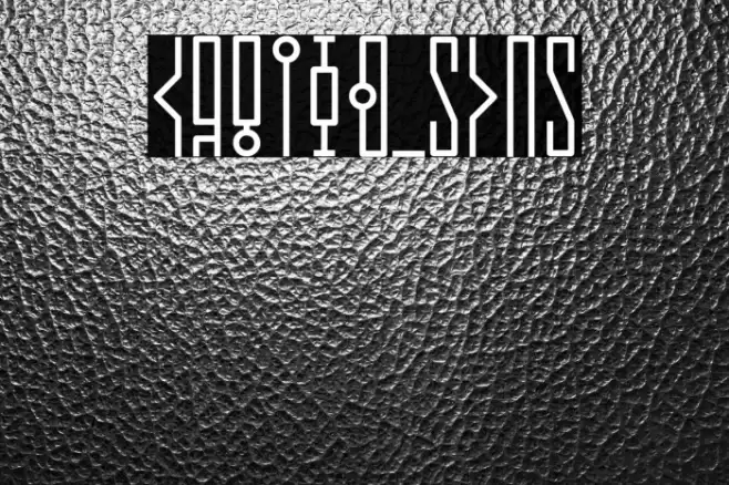 Crypto_Sans Font examples