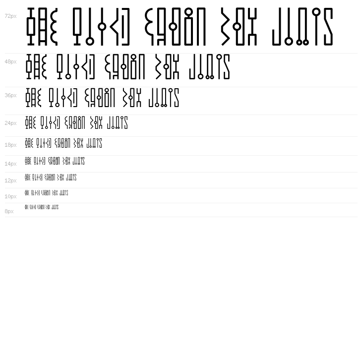 Crypto_Sans Waterfall