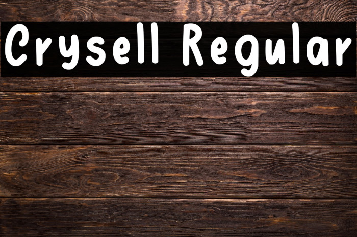 Crysell Regular Example 2