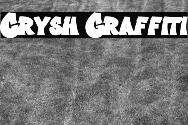 Crysh Graffiti Font examples