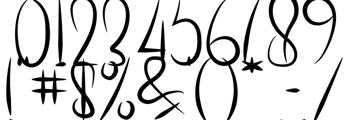 Cryspo Shoop Font OTHER CHARS