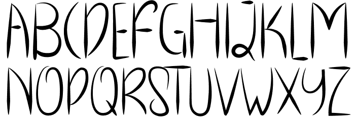 Cryspo Shoop Font LOWERCASE