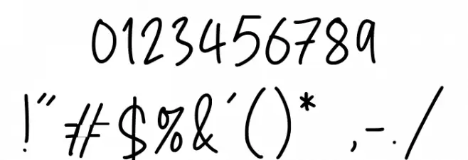 Crystal Angles Font OTHER CHARS