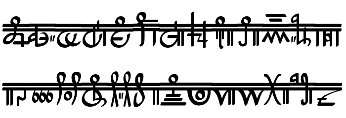 Crystal Bearers Script Font LOWERCASE
