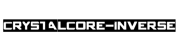 Crystal Core-Inverse  免费字体下载