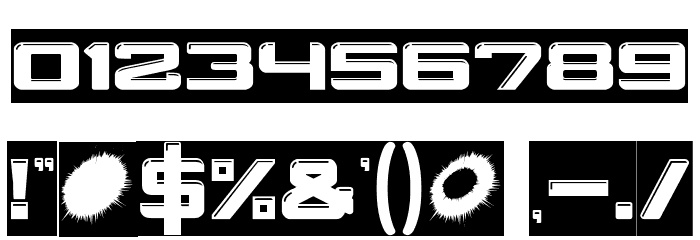 Crystal Core-Inverse Font OTHER CHARS