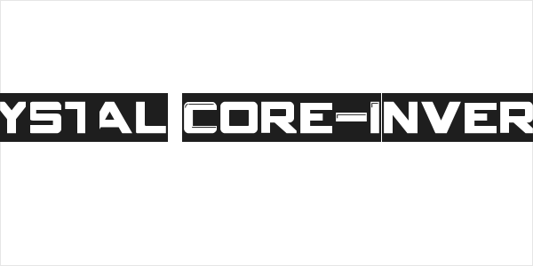 Crystal Core-Inverse Logo