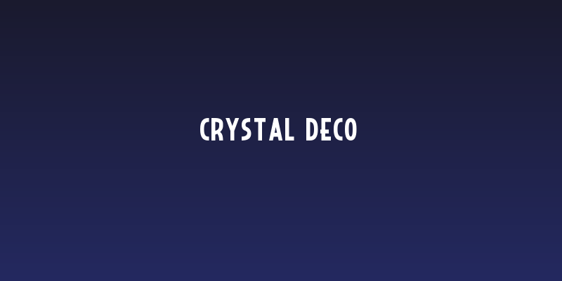 Crystal Deco Social Header