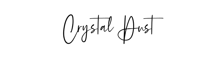 Crystal Dust  font caratteri gratis