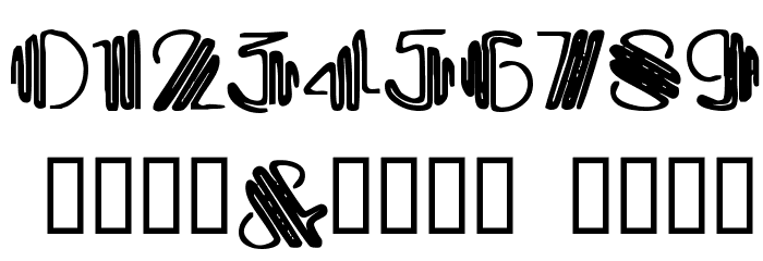 Crystal Gypsy Schriftart Anderer Schreiben