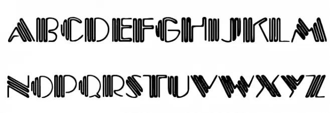 Crystal Gypsy フォント 大文字