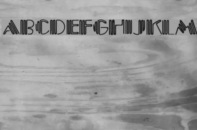 Crystal Gypsy Schriftart examples