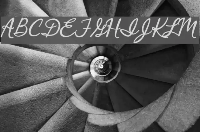 Crystal Heart Font examples