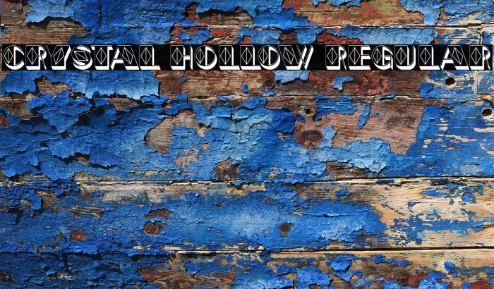 Crystal Hollow Regular Example 2