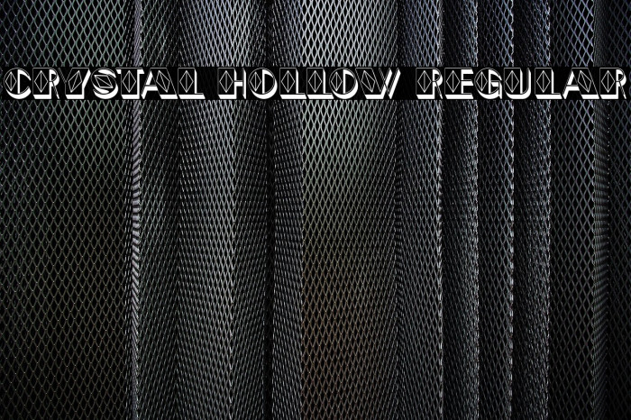 Crystal Hollow Regular Example 3