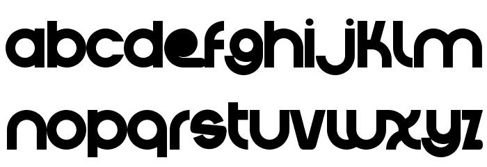 Crystal Lake Font LOWERCASE