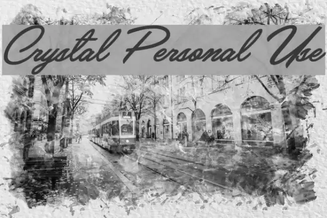 Crystal Personal Use Fuentes examples