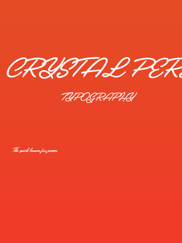 Crystal Personal Use Poster