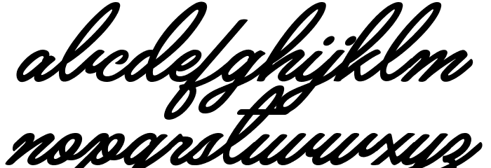 Crystal Personal Use Font Litere mici