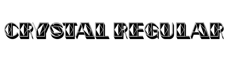 Crystal Regular  Frei Schriftart Herunterladen