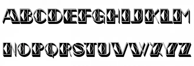 Crystal Regular Шрифта ВЕРХНИЙ