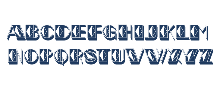Crystal Regular Lowercase