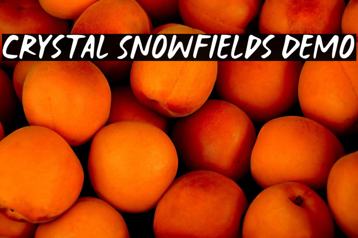 Crystal Snowfields Demo Example 1