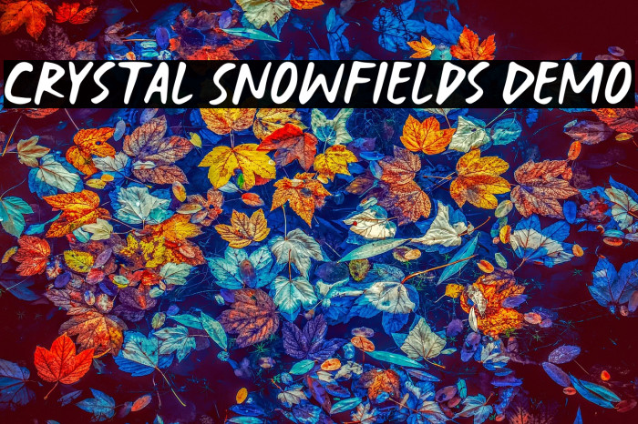 Crystal Snowfields Demo Example 2