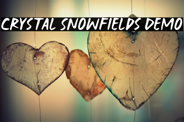 Crystal Snowfields Demo Example 3