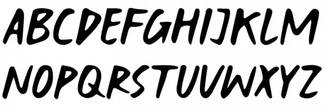 Crystal Snowfields Demo Font Litere mici