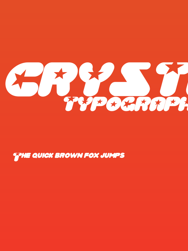 Crystal Universe Oblique Poster